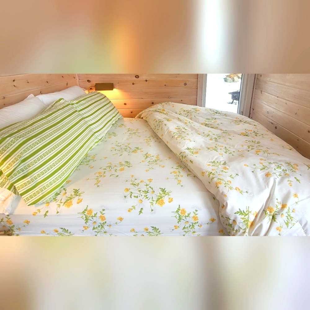 VINTAGE DBL Sz Bedding Curation 4 Pcs - Picture 2 of 13